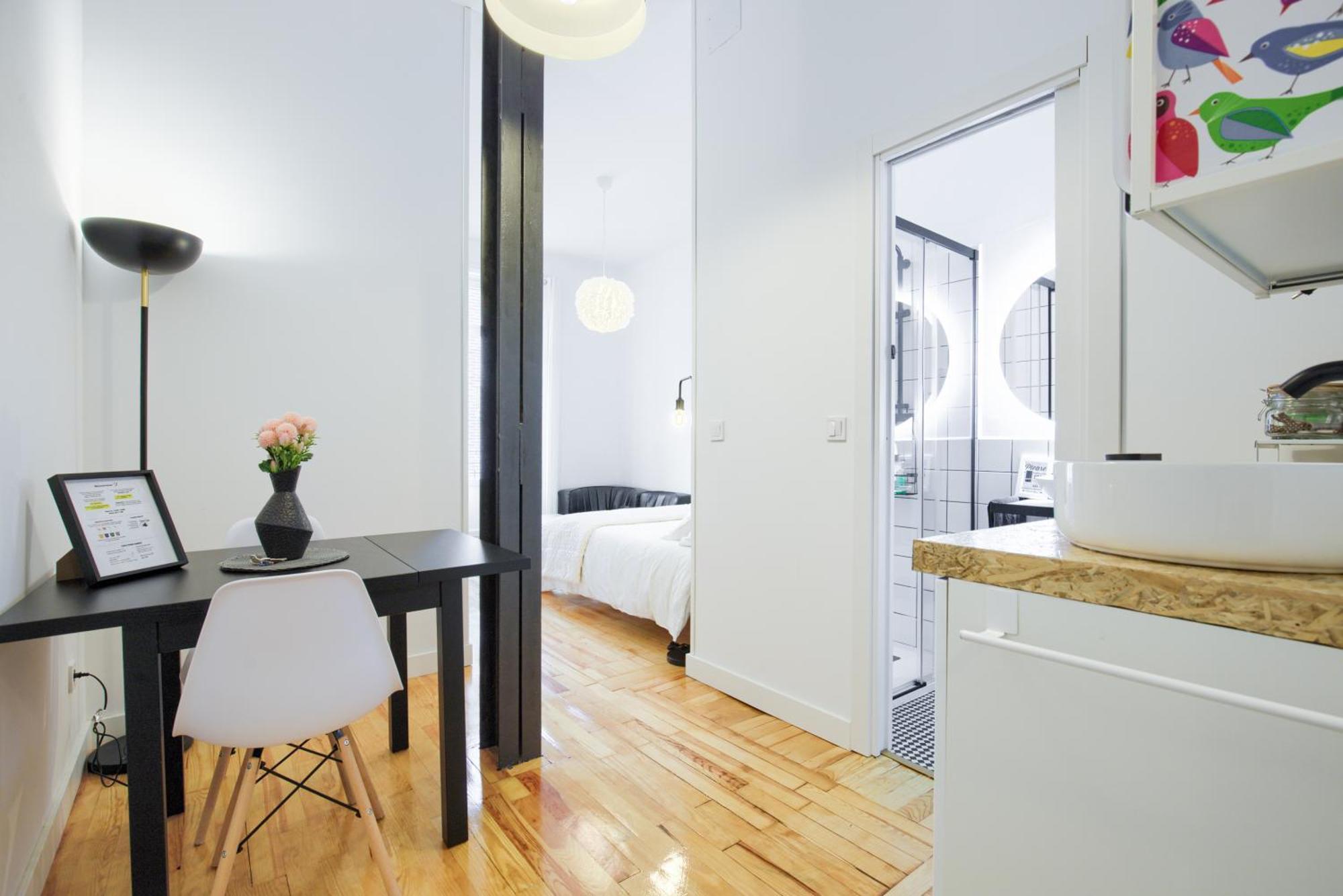 Ferienwohnung Mezzanine Orange Madrid Zimmer foto