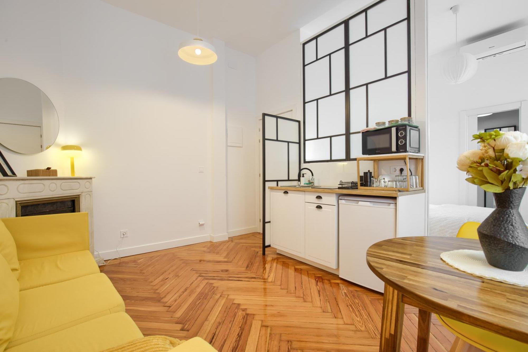 Ferienwohnung Mezzanine Orange Madrid Zimmer foto