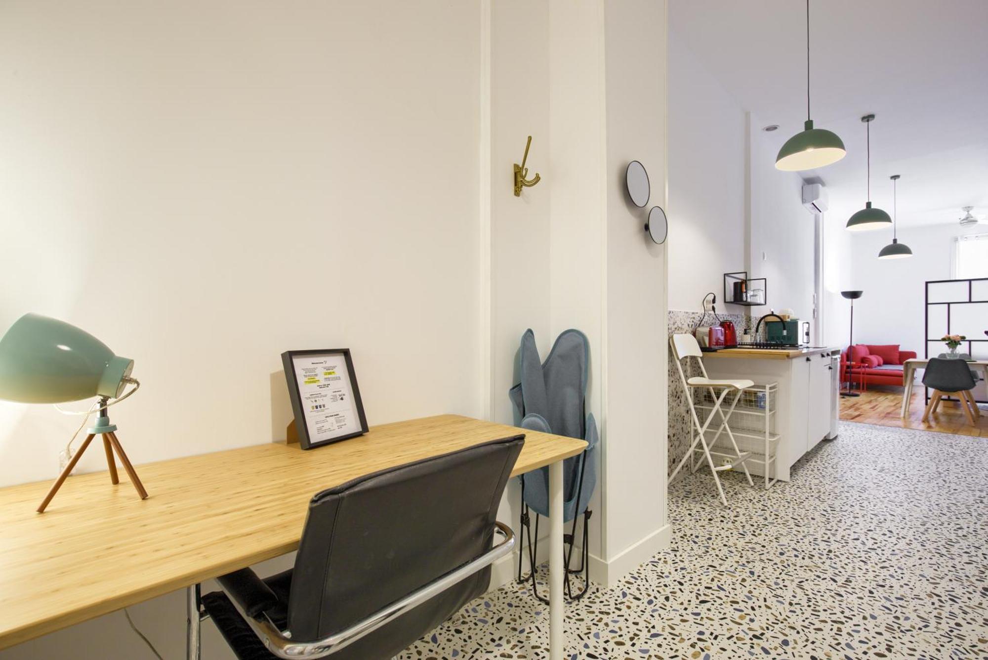 Ferienwohnung Mezzanine Orange Madrid Zimmer foto