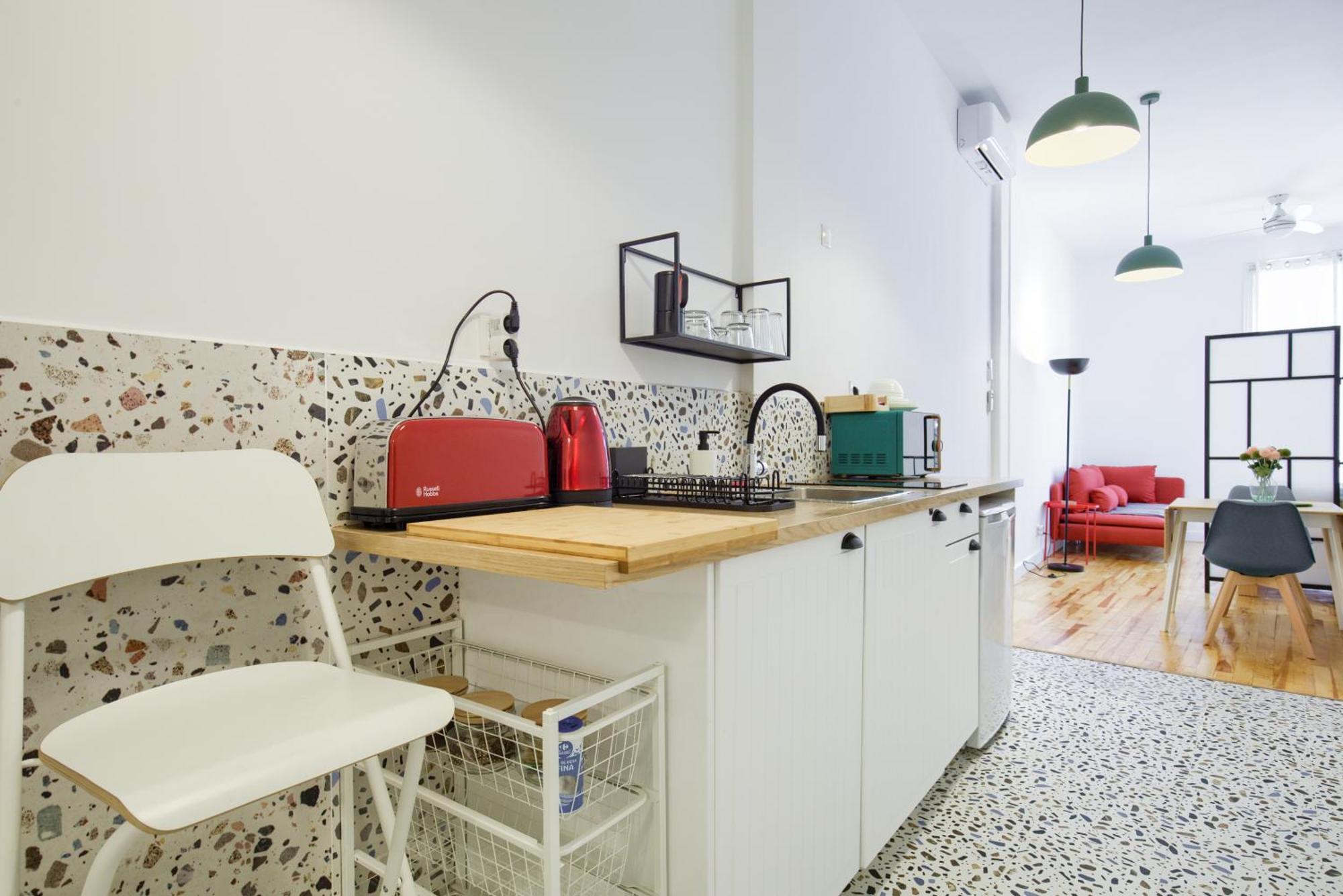 Ferienwohnung Mezzanine Orange Madrid Zimmer foto